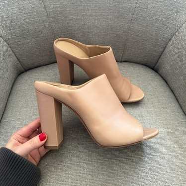 Vince Open Toe Hanna Mule Heels