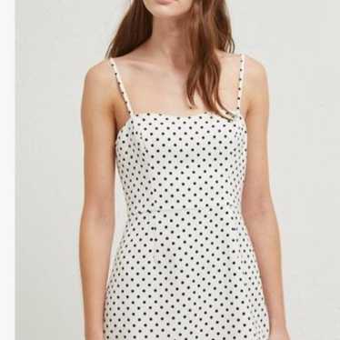 French connection polkadot dress