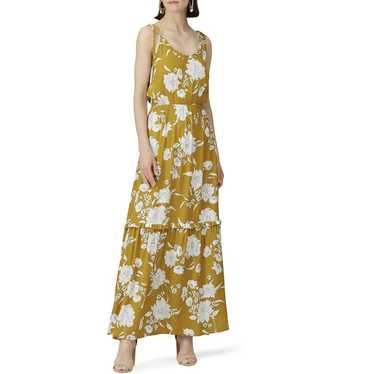 Louna Marigold Floral Maxi Dress