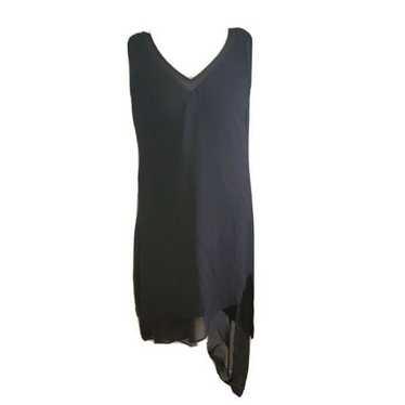 WHBM Sleeveless Black Dress Assymetrical