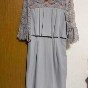 Elegant Gray Party Dress