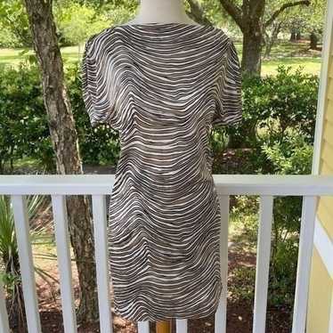 Trina Turk Animal Striped Dress