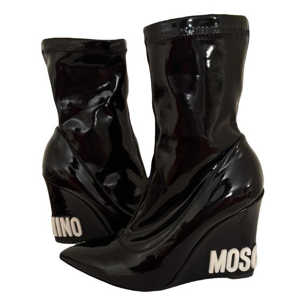 Moschino Leather boots