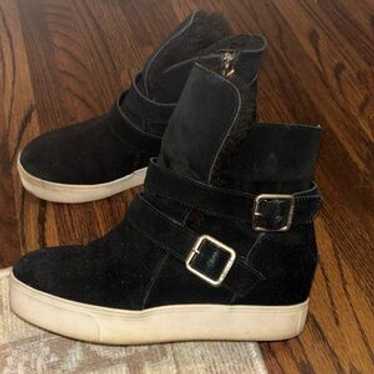 J/Slide Booties With Fur On The Inside - image 1