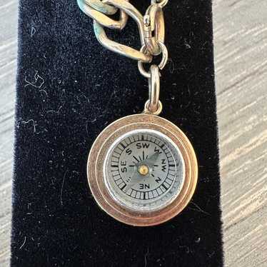 Vintage compass bracelet