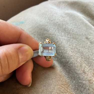 Aquamarine ring