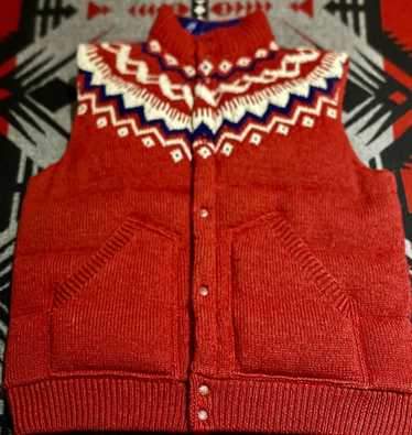 Ralph Lauren Rugby Quilted Wool Vest