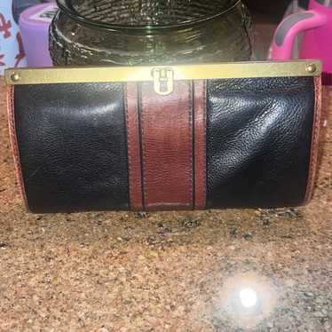 Fossil Vintage Large Leather Wallet