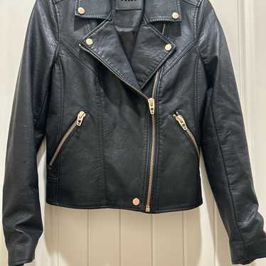 BLANKNYC black vegan leather jacket