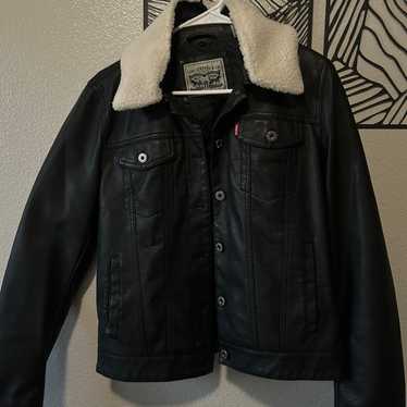 Levi’s faux leather jacket