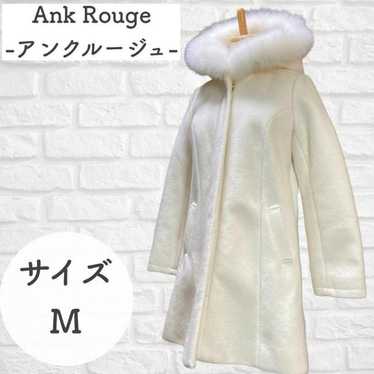 【Like New! Worn Only Once】Ank Rouge White Coat wit