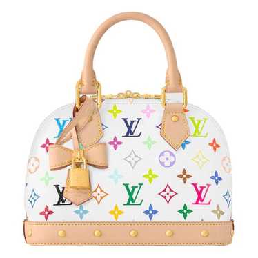 Louis Vuitton Alma BB cloth handbag