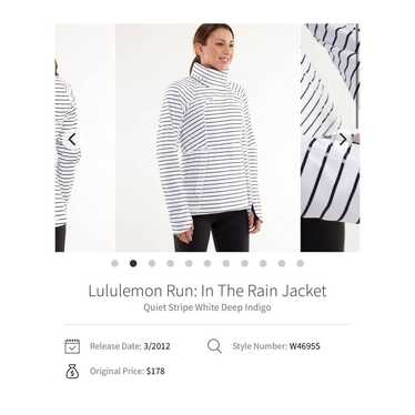 Lululemon Run In The Rain Jacket