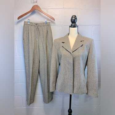 Vintage 90's Pendleton Wool Pants Suit -Women's Si