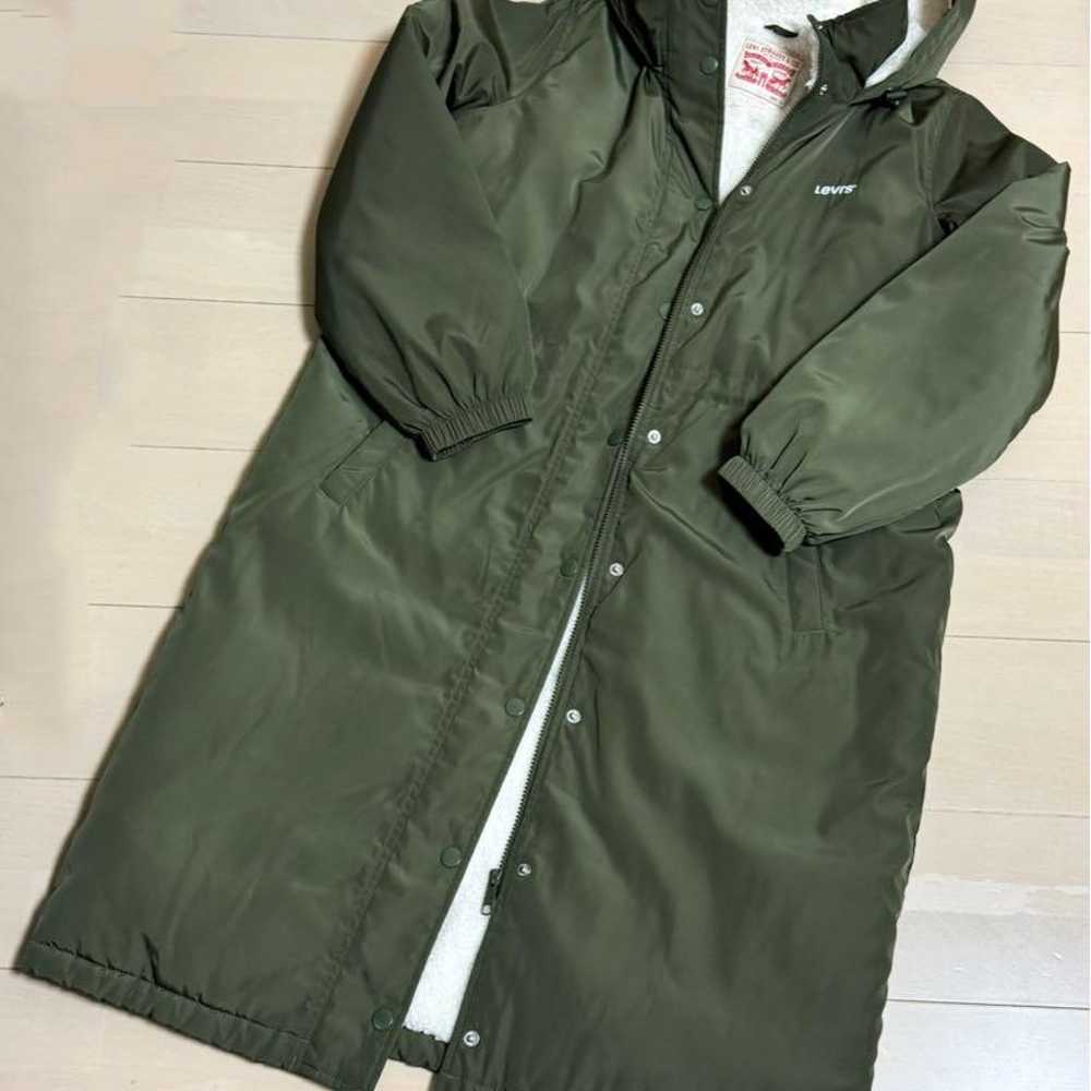 Worn once, Levi's bench coat, ladies' size M.