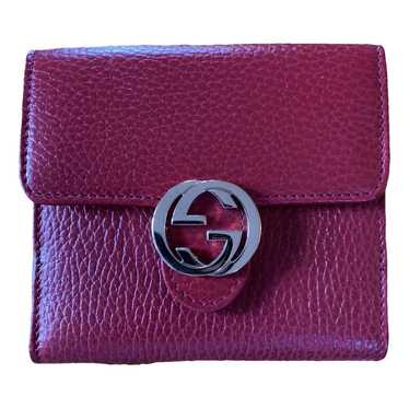 Gucci Interlocking leather purse