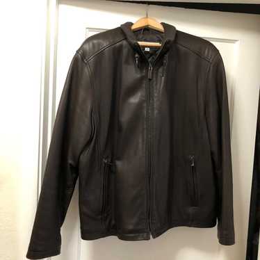 leather jacket men