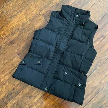 TALBOTS~NWOT~Petites Black Quilted Vest Women’s Si