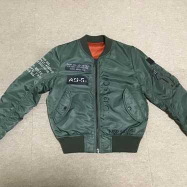 AVIREX×MANASTASH リバーシブルma-1 Free Shipping !! Rare !! Vintage Avirex Jacket Type MA-1