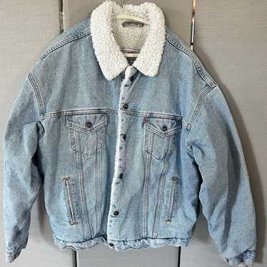 Vintage Levi’s Sherpa trucker jacket