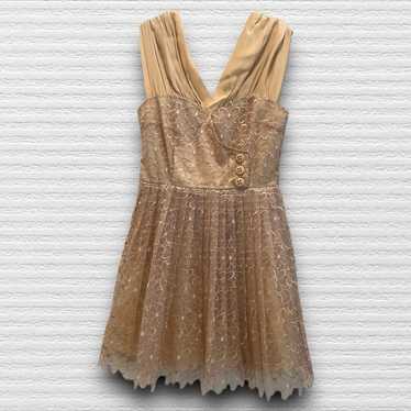 Anthropologie Picture Show Dress Frock by Tracy Re