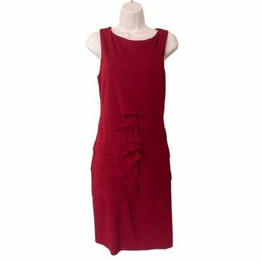 VTG Nicole Miller Women's Dress 8 Red