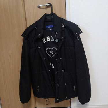 BURBERRY BLUE LABEL ジャケット 36 黒 BURBERRY BLUE LABEL 「BURBERRY LABEL」 テーラードジャケット