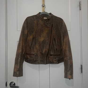 Free People Vegan Leather Jacket