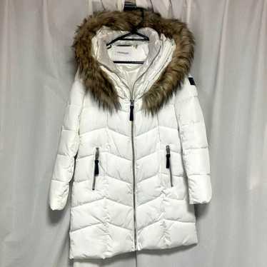 CALVIN KLEIN White Down Jacket