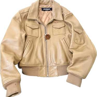 avirex leather bomber jacket - Gem avirex leather bomber jacket - Gem