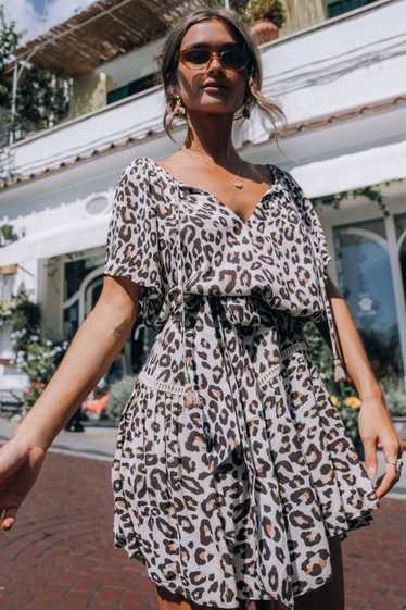 Spell USA Bodhi Leopard Mini Dress