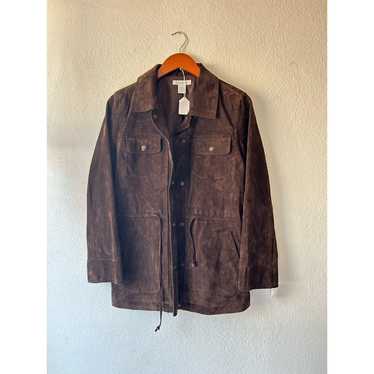 Liz Claiborne Brown Suede Jacket