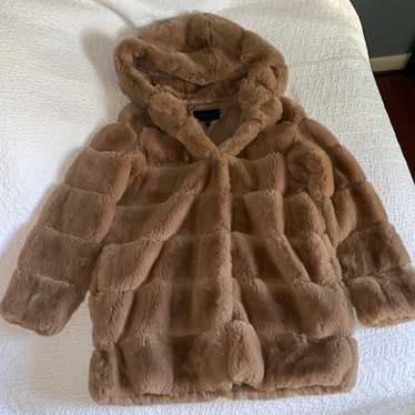 BCBGMaxAzria Faux Fur Jacket