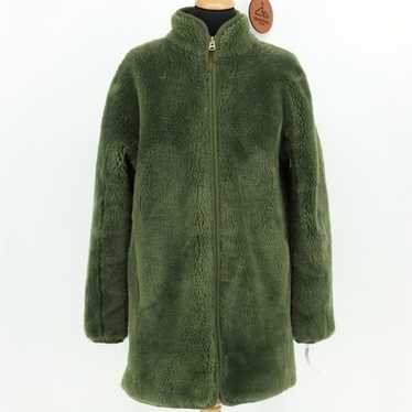 J. Crew Zip-up Plush Fleece Teddy Coat