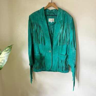 Vintage | Suede Fringe Western Jacket