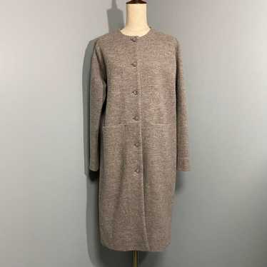 Evam eva coat wool - Gem