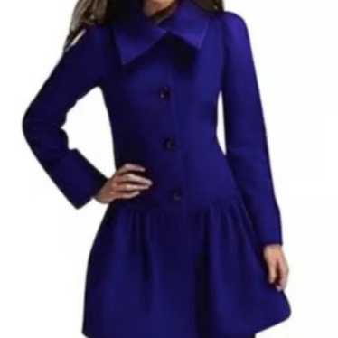 Alice + Olivia purple bubble coat