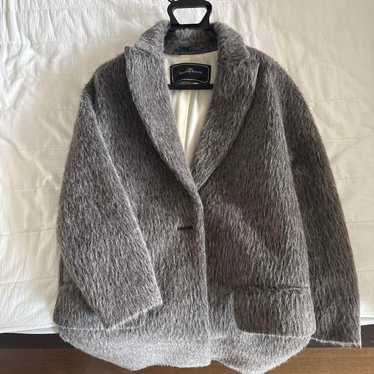 BY MALENE BIRGER Gray Wool Coat