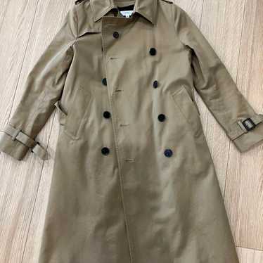 Hyke trench coat with - Gem