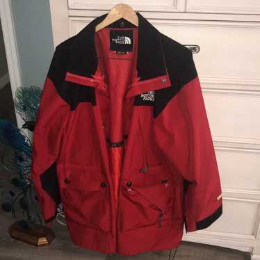 The North Face vintage red gore red waterproof dou