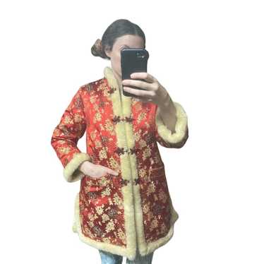 Gorgeous Reversible Silk Coat