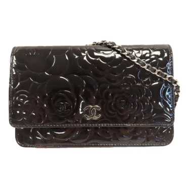 Chanel Trendy CC Wallet on Chain patent leather cr