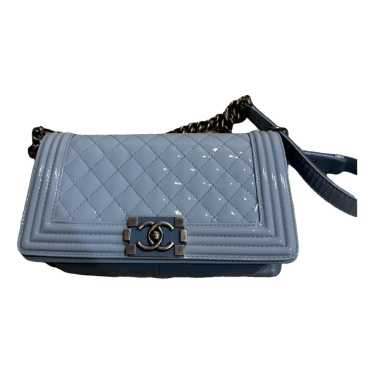 Chanel Boy patent leather crossbody bag