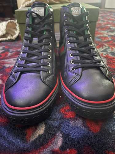 Gucci Look! Gucci Tennis 1977 High Top Leather Sne