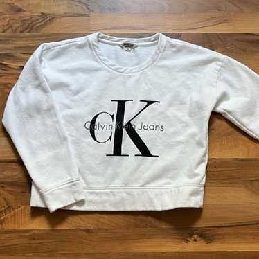 Calvin Klein cropped sweater