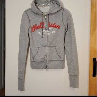 Hollister zip up hoodie