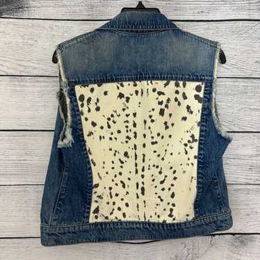 Mother Distressed Jean Vest