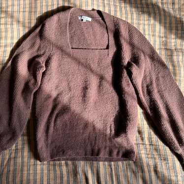 Madewell Square Neck Sweater