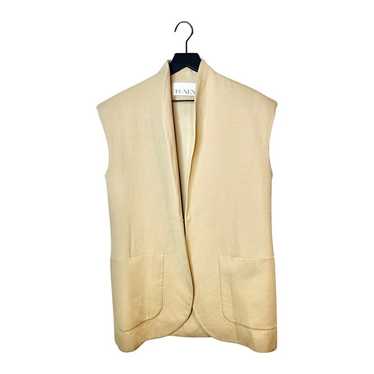 Raey Cotton Blend Oversized Vest, Size 10