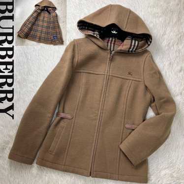 ❀BURBERRY Nova Check Beige Horse Logo Coat❀